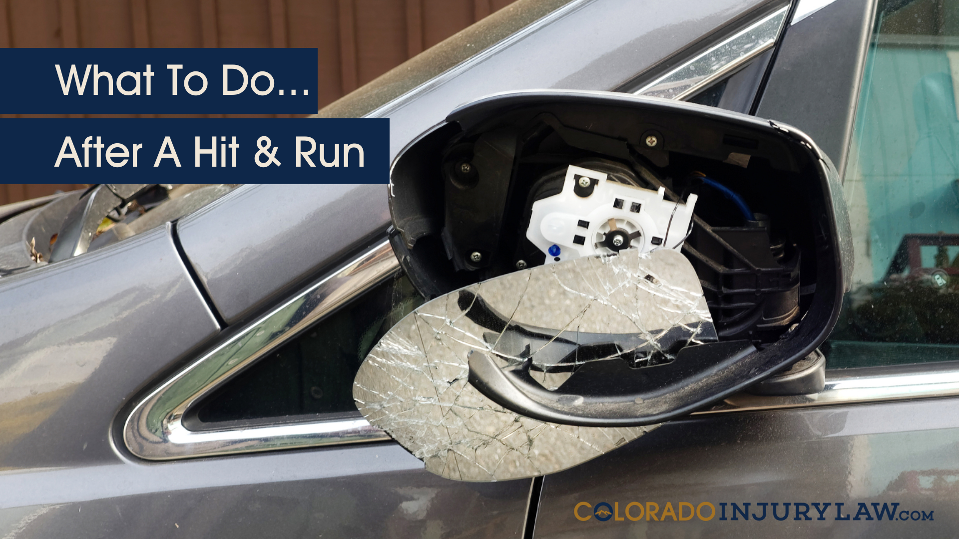 What to do after a hit and run accident