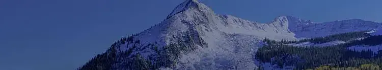 Colorado Rockies Snow Covered Peak